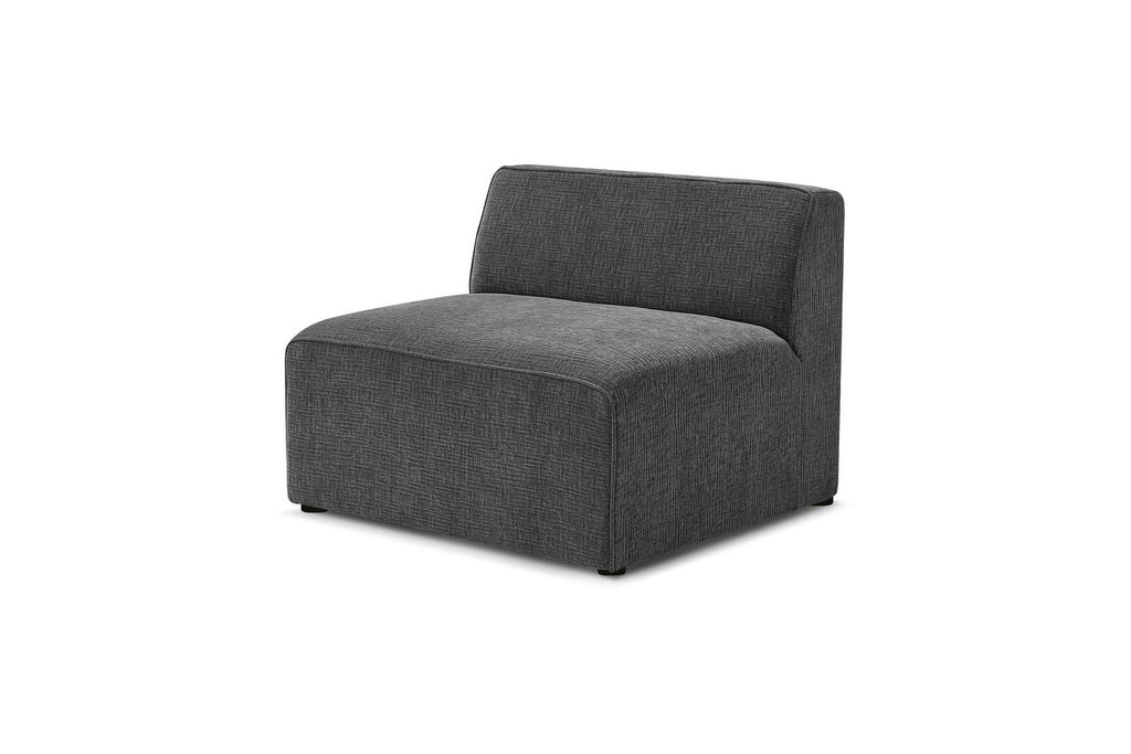 Chauffeuse 1 Place Pour Canapé Modulable - Megeve - Tissu Texturé