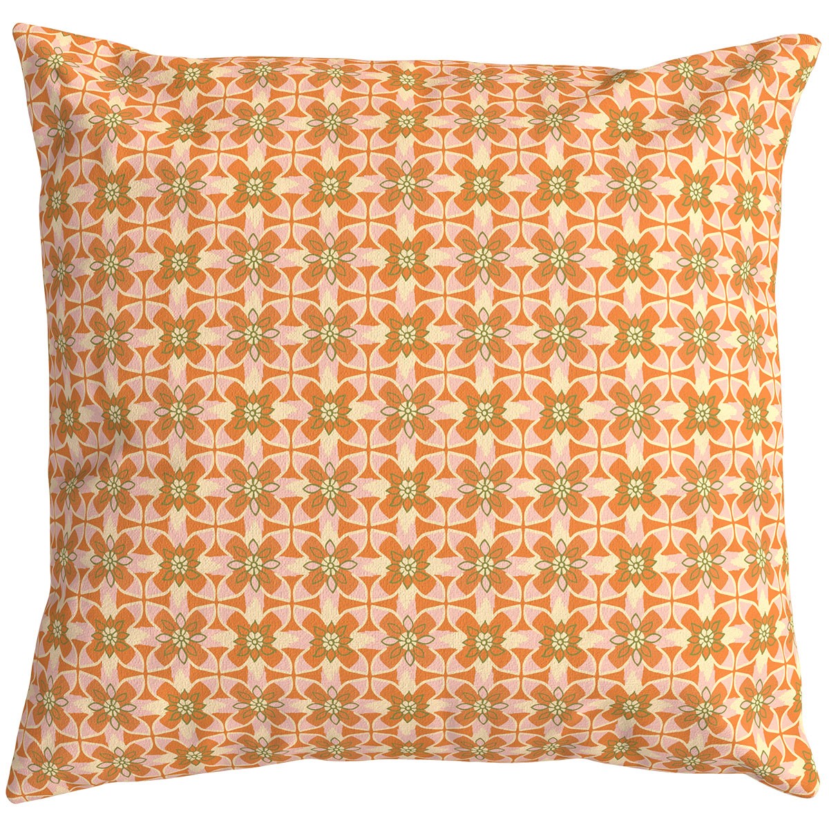 Nour - Housse De Coussin D'Extérieur - Mandarine