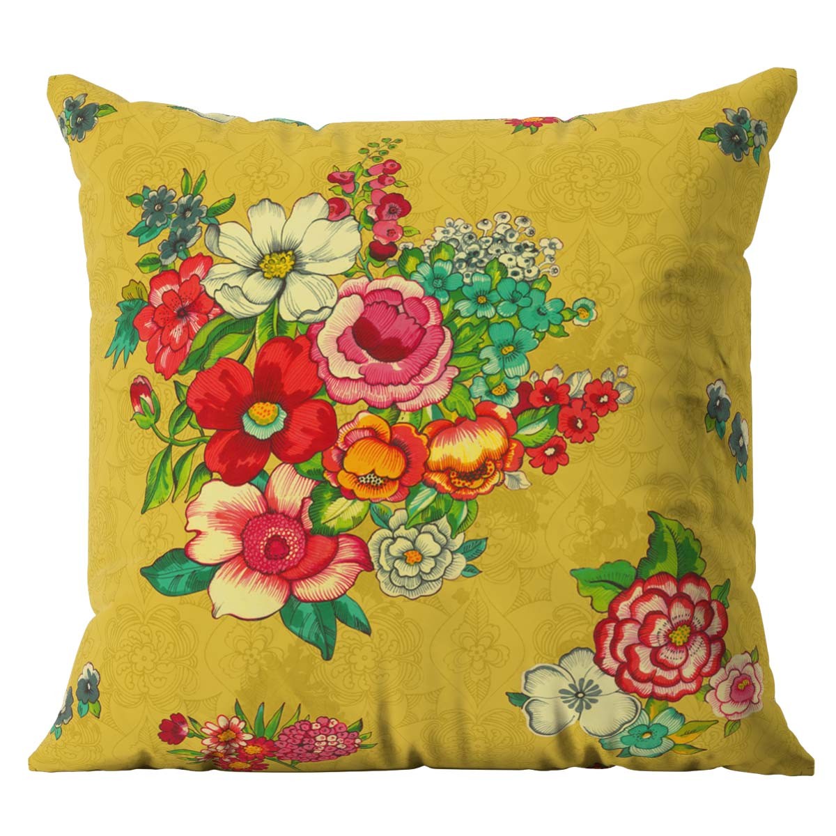 Hanami - Housse De Coussin Extérieur - Jaune