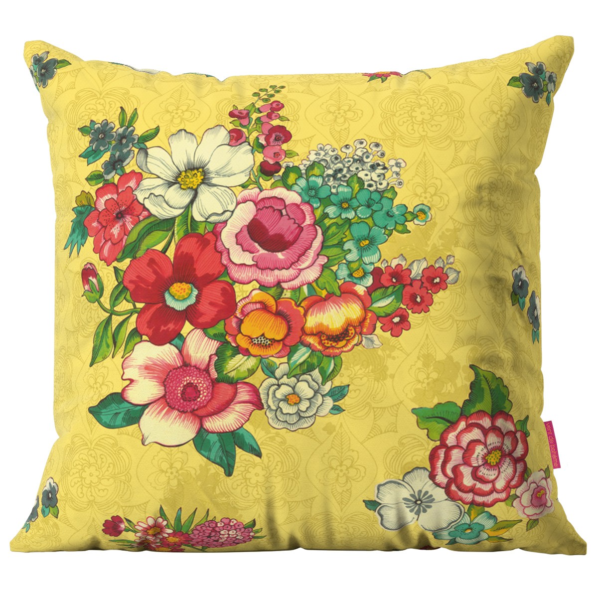 Hanami - Housse De Coussin Extérieur - Jaune