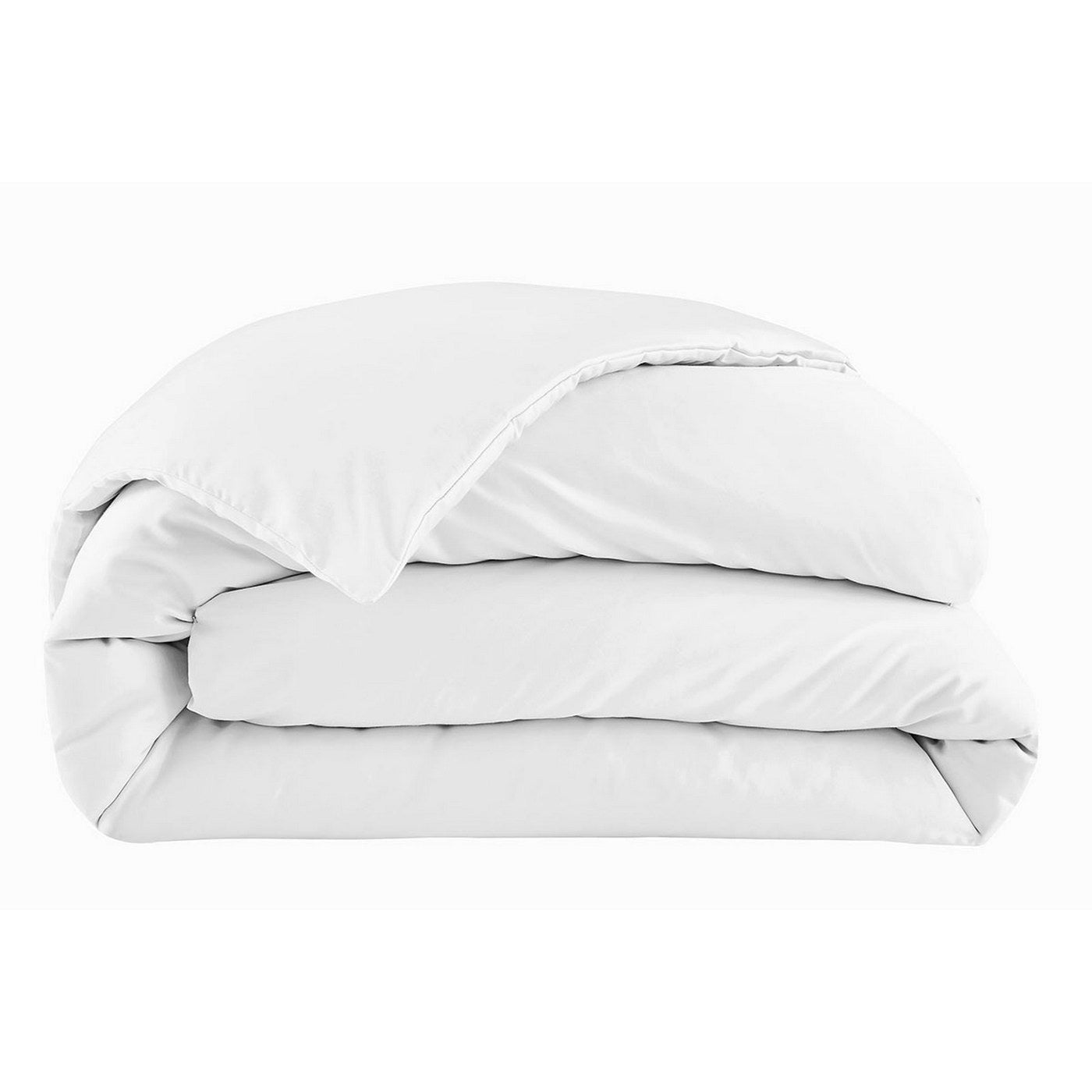 Satin Uni - Duvet Cover - White