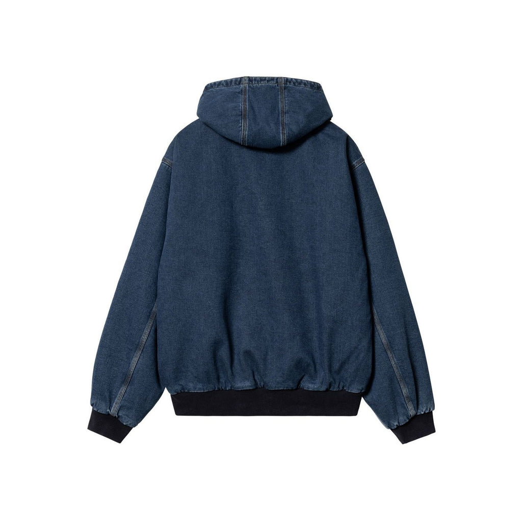 Carhartt Wip Corduroy-Collar Quilted Jacket - Blue