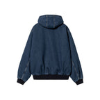 Carhartt Wip Corduroy-Collar Quilted Jacket - Blue