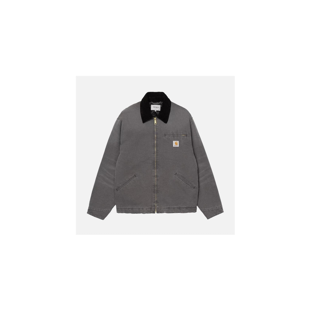 Carhartt Wip Og Detroit Chaqueta De Algodón Con Cremallera - Gris