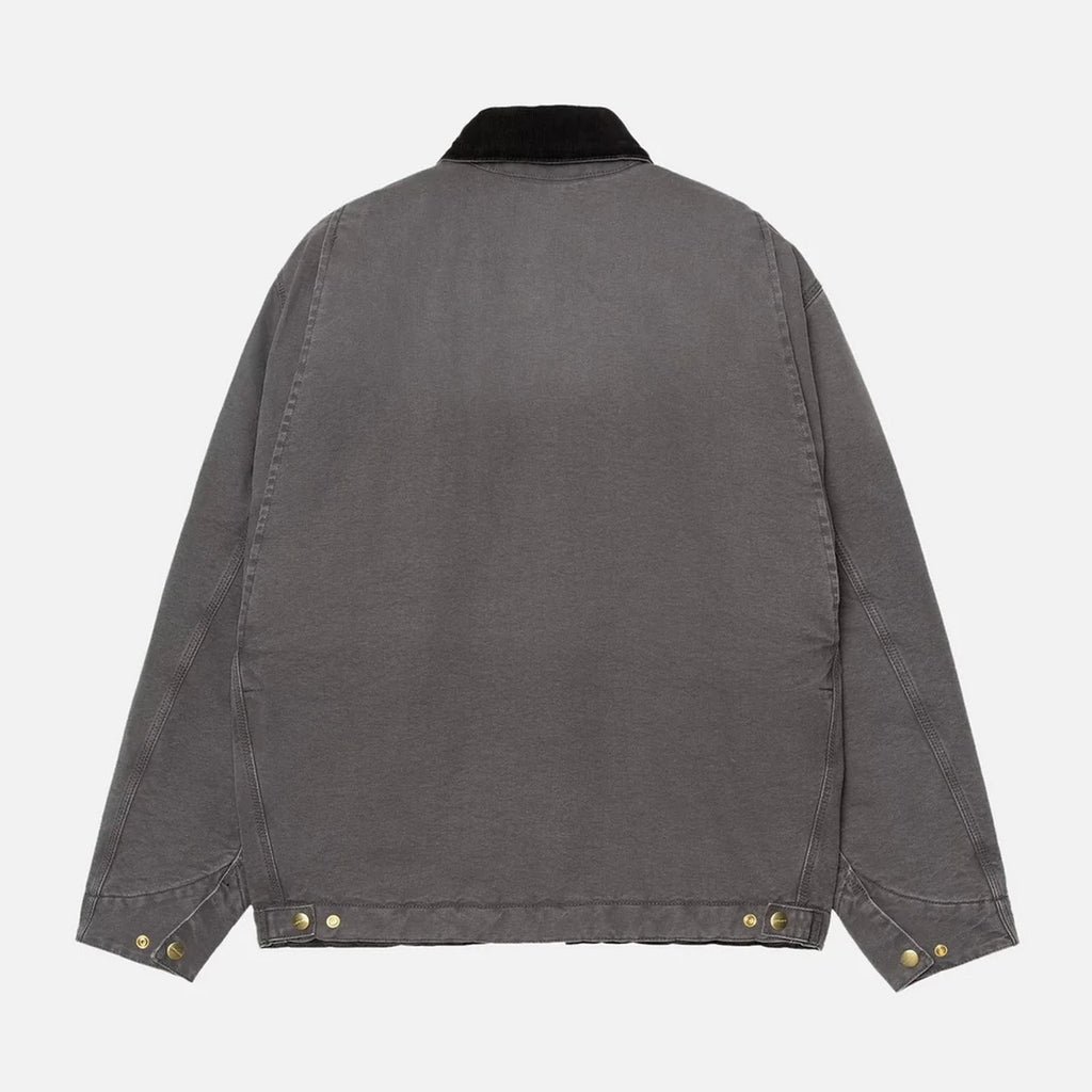 Carhartt Wip Og Detroit Chaqueta De Algodón Con Cremallera - Gris