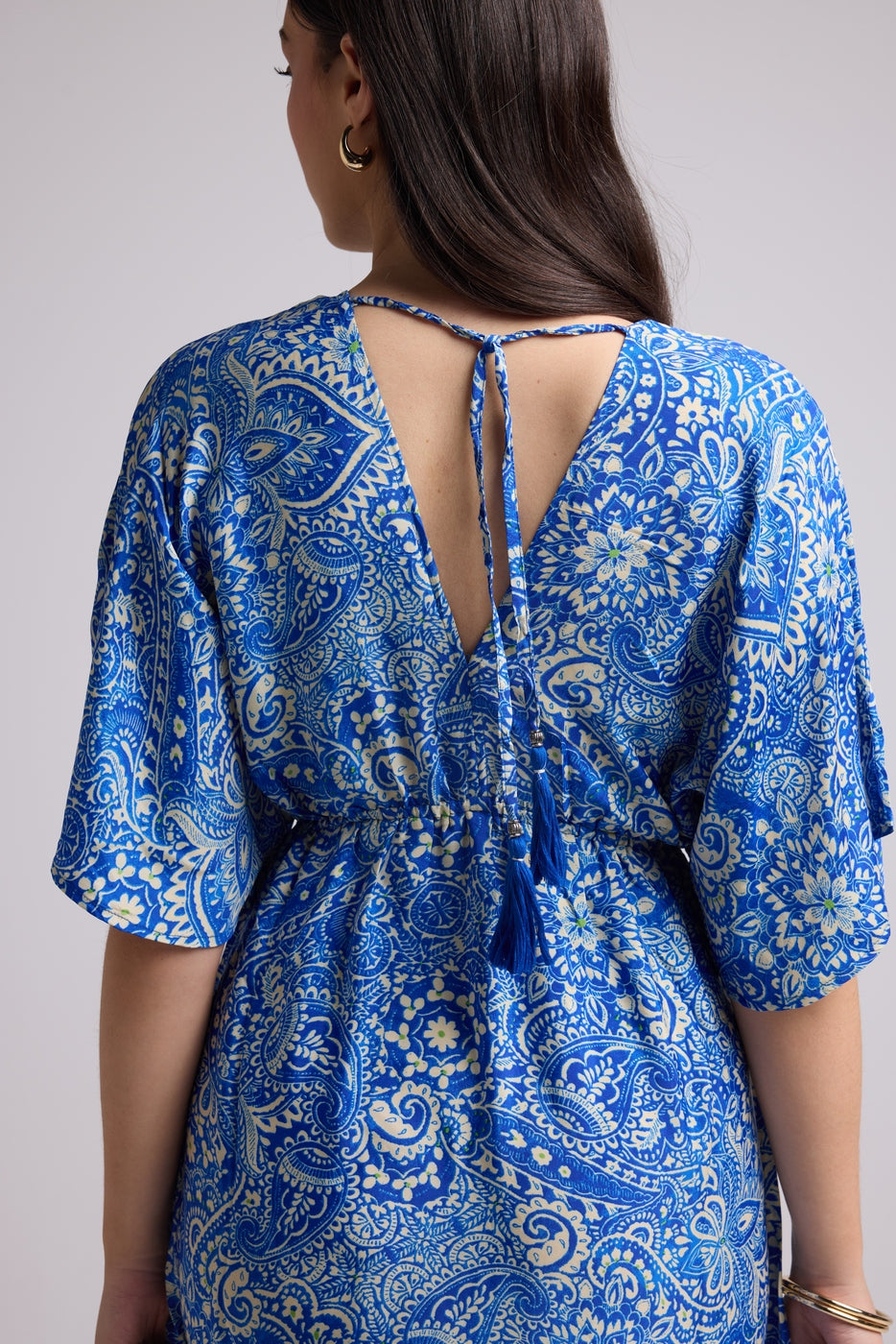 Vestido Largo - Ibiza - Azul Amarillo