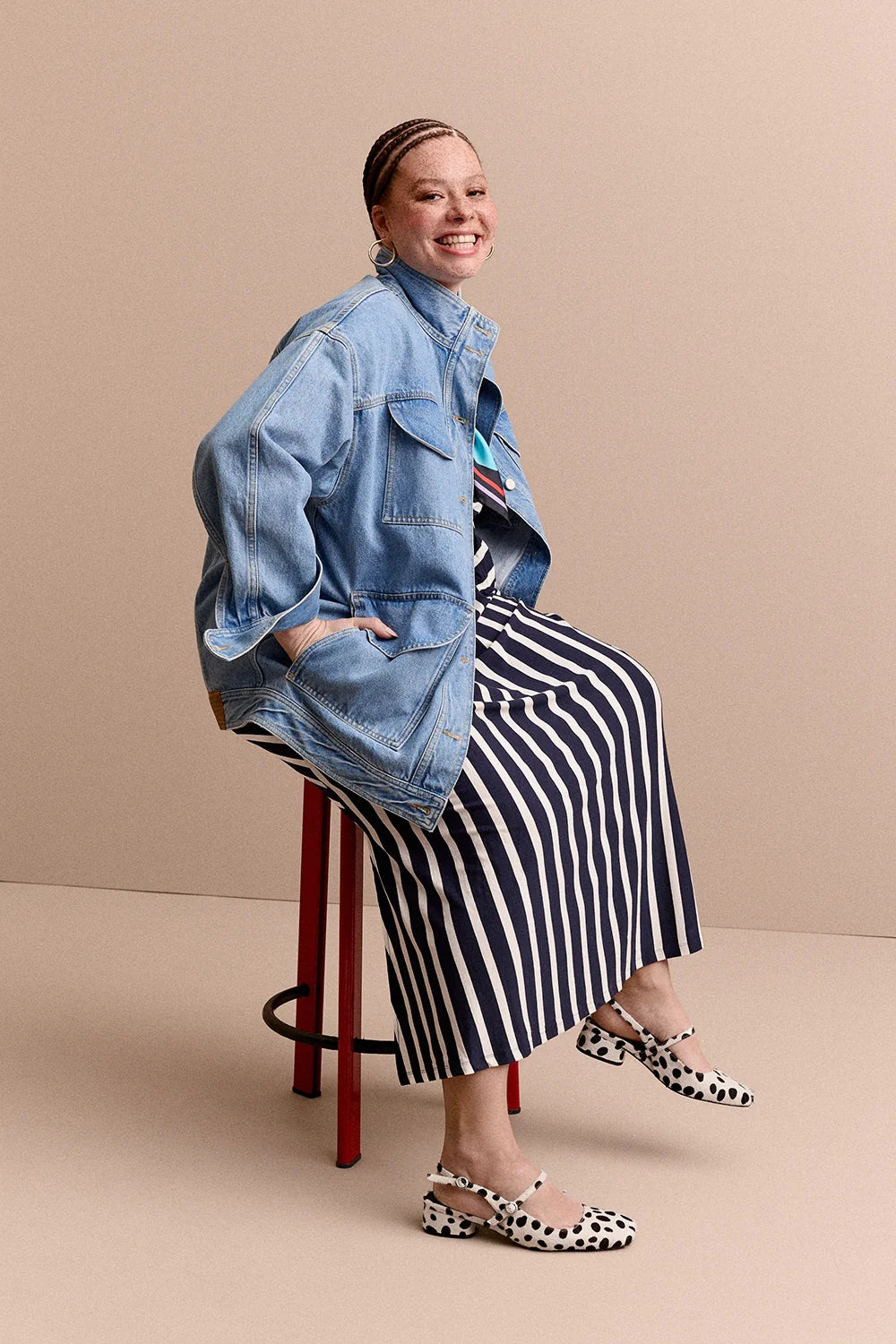 Jacke Max – Light Blue