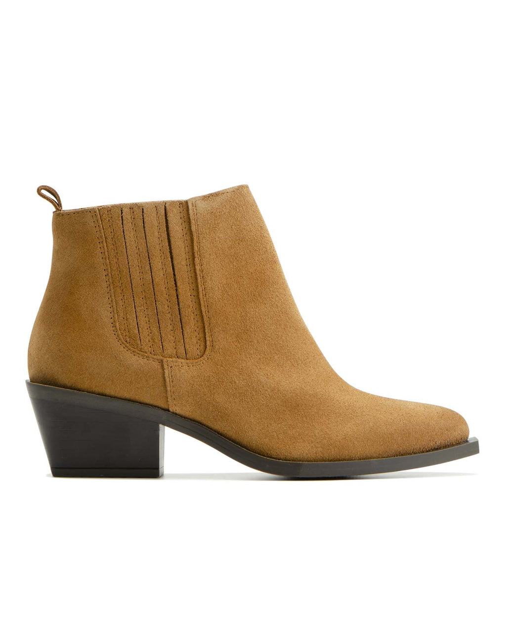 Botki Ida S - Cognac