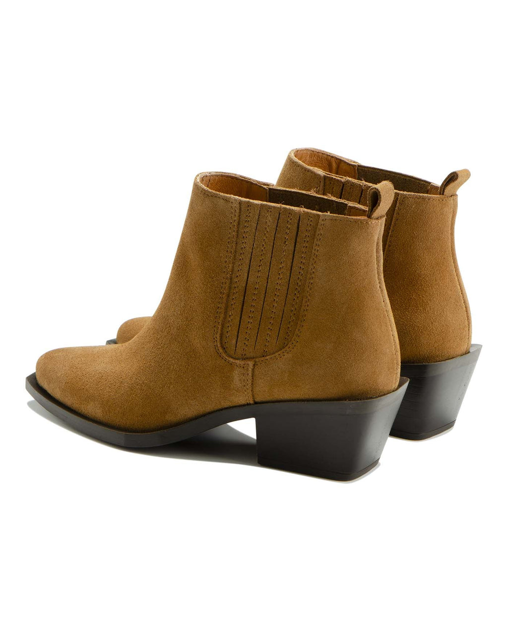 Botki Ida S - Cognac