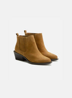Botki Ida S - Cognac