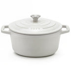 Round Casserole Dish - Cream