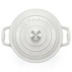 Round Casserole Dish - Cream