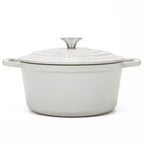 Round Casserole Dish - Cream