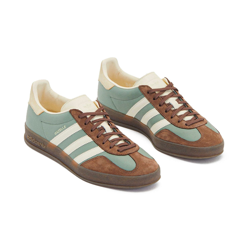 Adidas Gazelle Indoor Brown Cream Mint - Green
