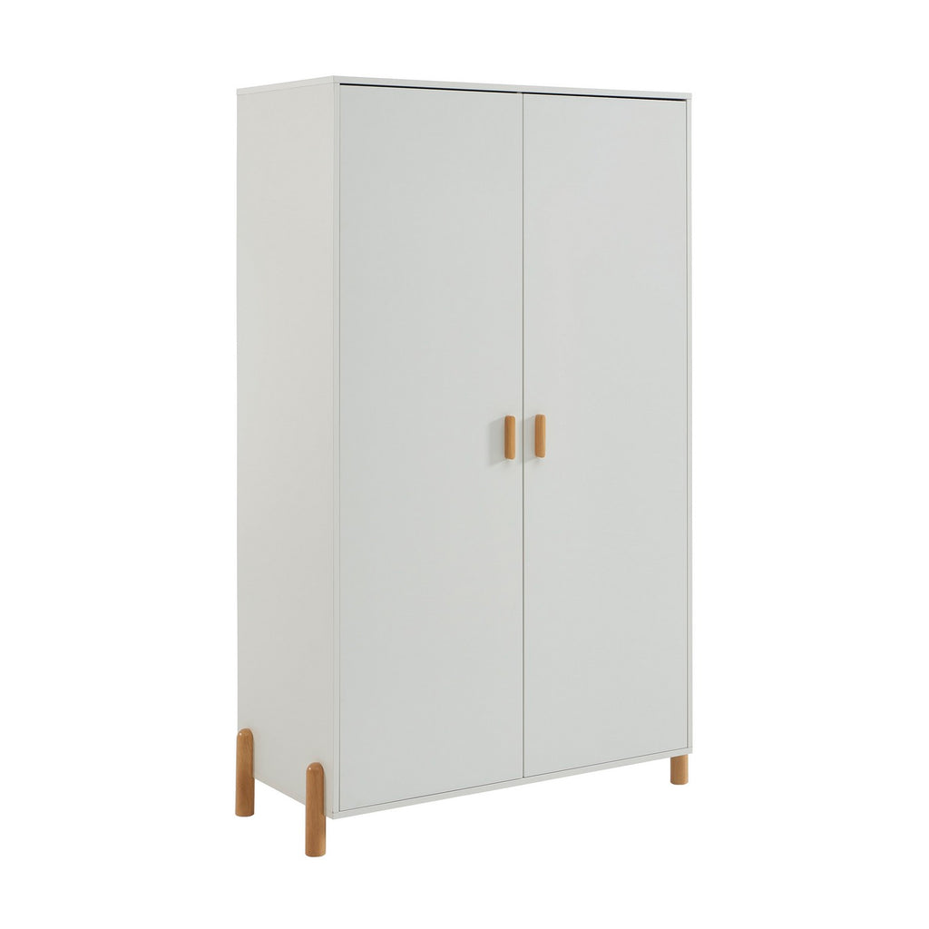 Ilio - Armoire Enfant 2 Portes - Blanc