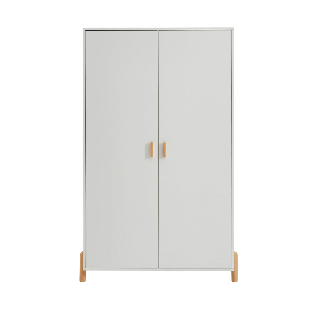 Ilio - Armoire Enfant 2 Portes - Blanc