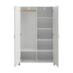 Ilio - Armoire Enfant 2 Portes - Blanc