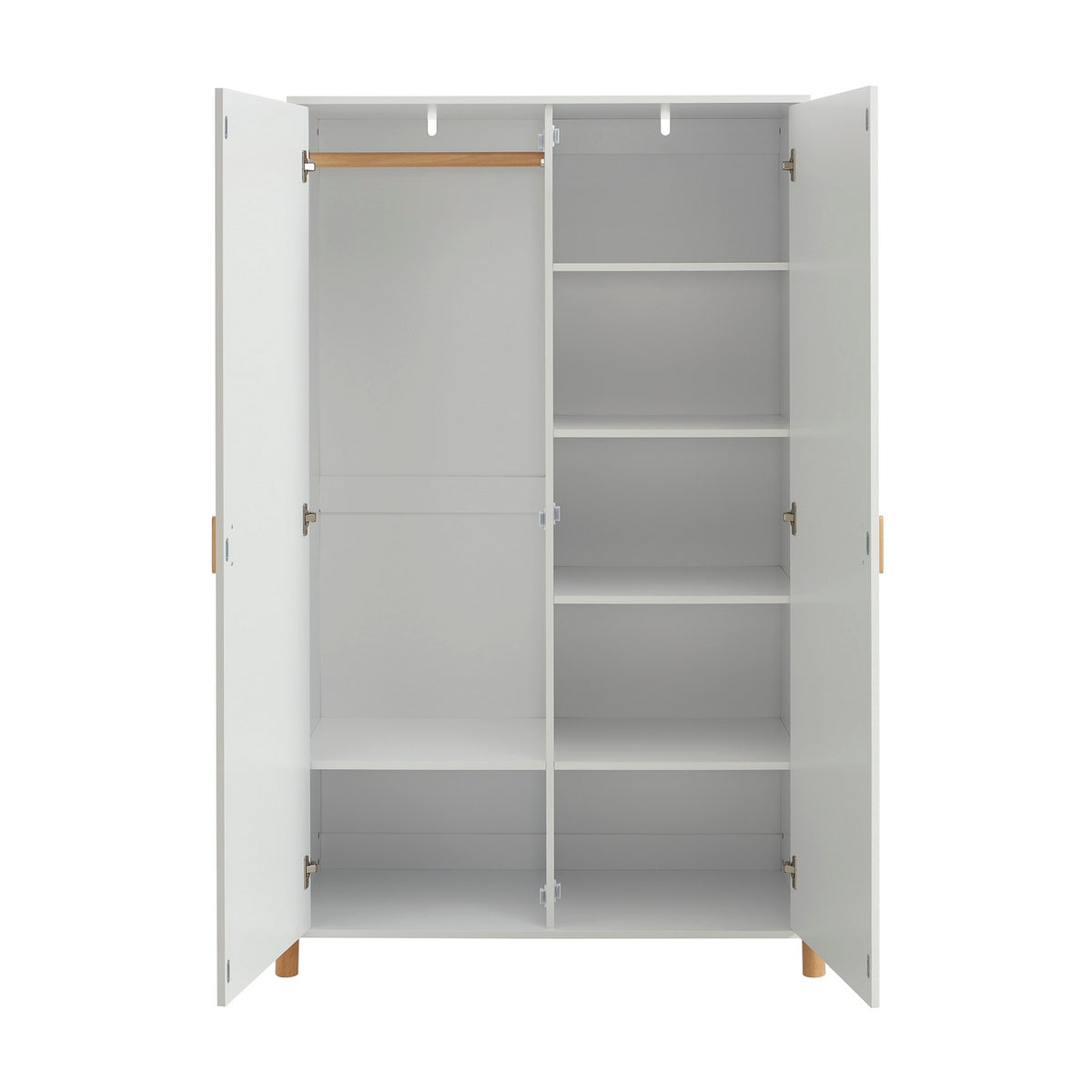 Ilio - Armoire Enfant 2 Portes - Blanc