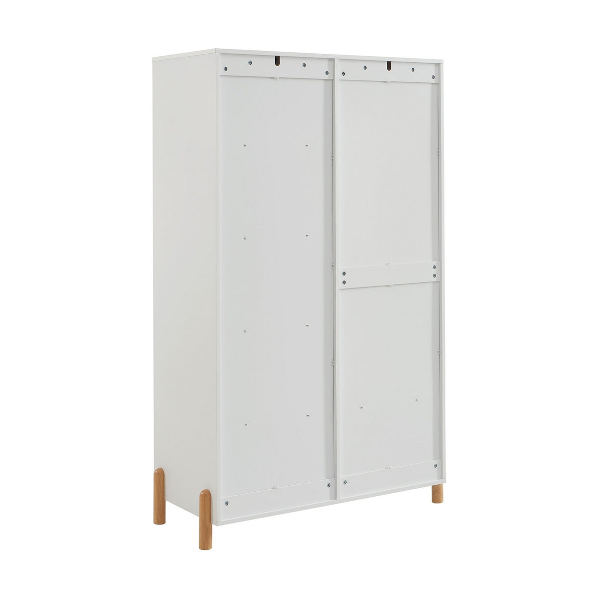Ilio - Armoire Enfant 2 Portes - Blanc