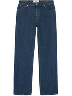 Ami Paris - Jean Bleu Coupe Large En Coton