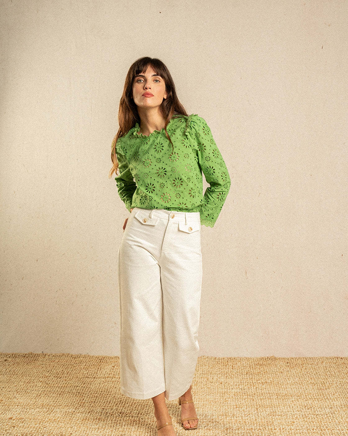 Pantalon Imaginative - Blanc
