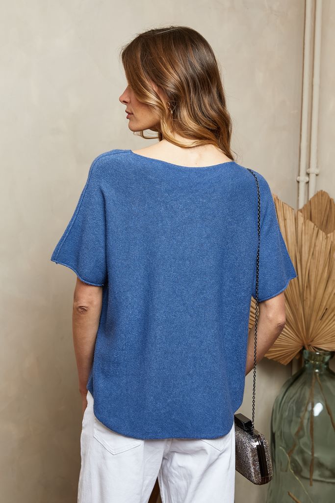 Jersey Imak - Bleu Jeans