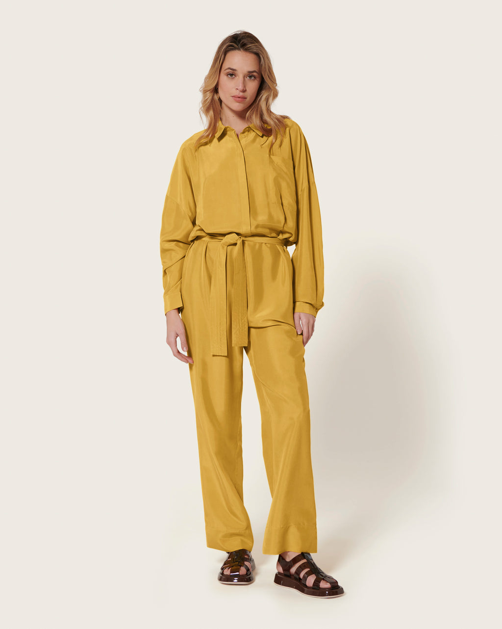 Imane Jumpsuit - Safari