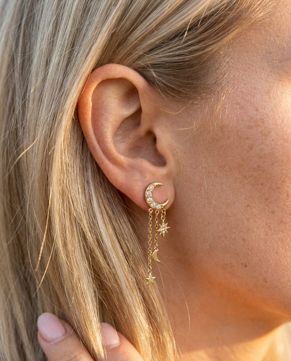Coral Light Earrings