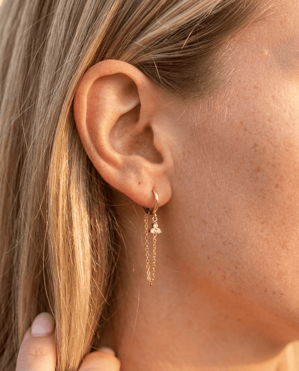 Golden Palm Earrings