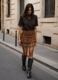 Jupe Texas Camel