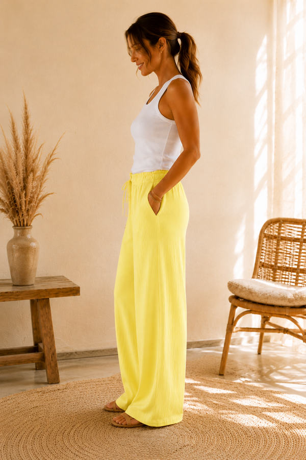 Pantalon Eden - Jaune