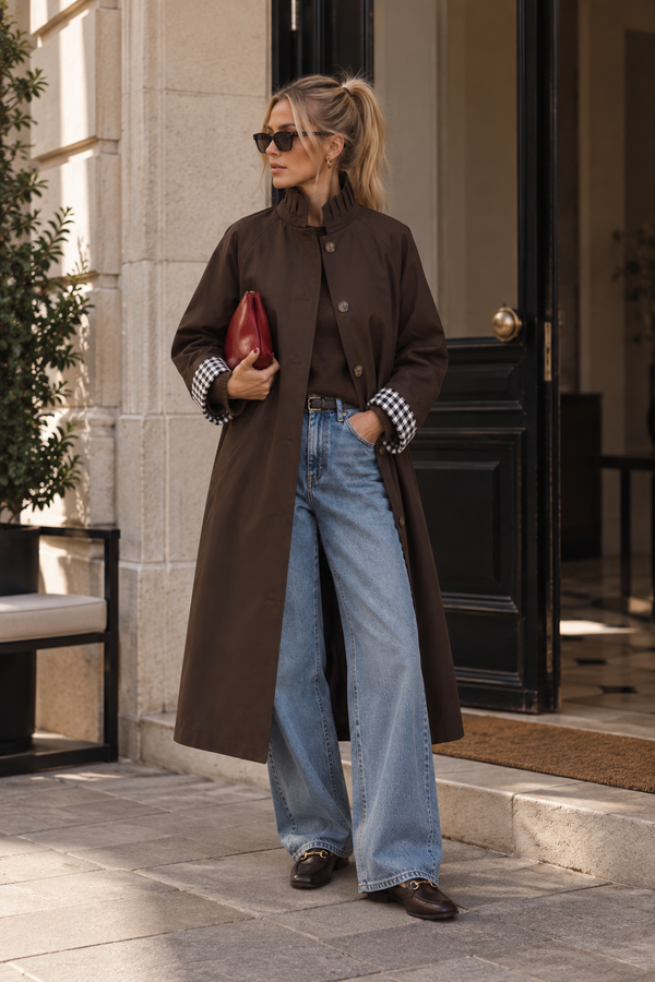Trenchcoat Charlotte Choco