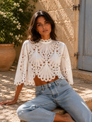 Butterfly Blouse - White