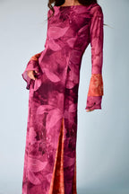 Vestido Camila Burdeos