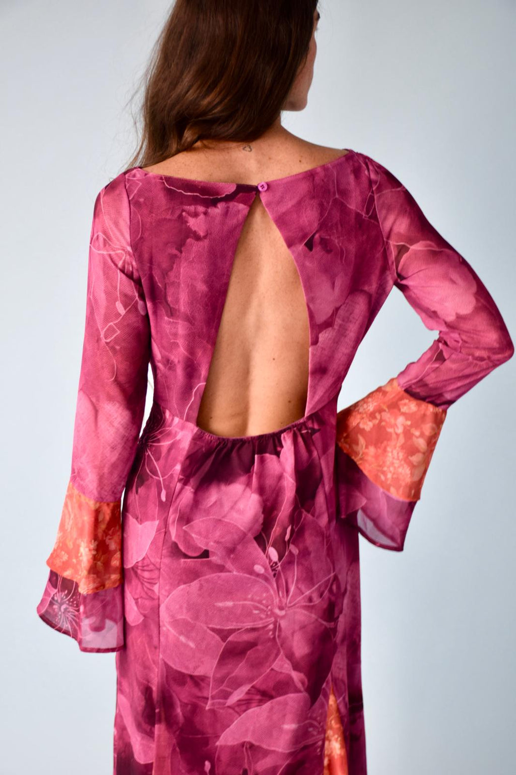 Vestido Camila Burdeos