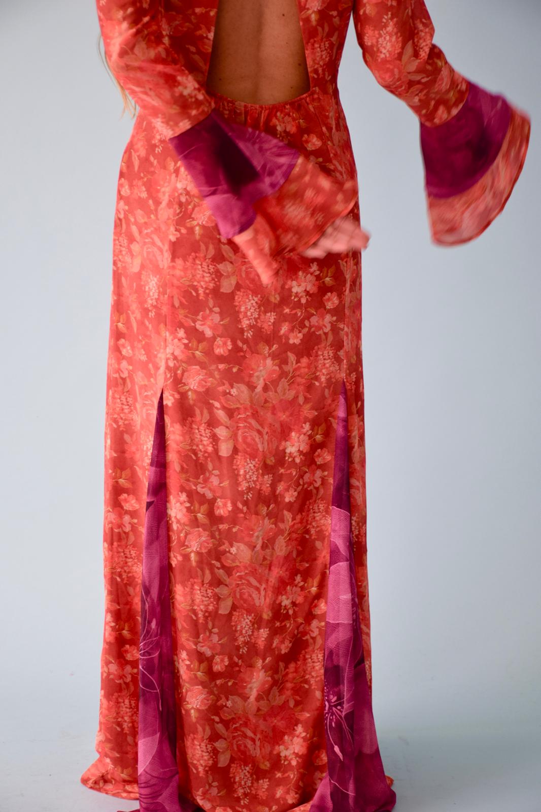 Camila Naranja dress