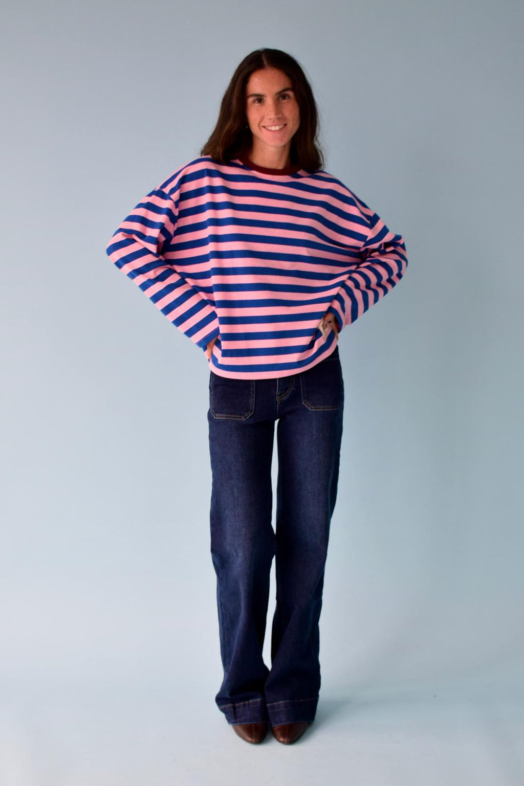 Núria Blue Y Pink T-Shirt