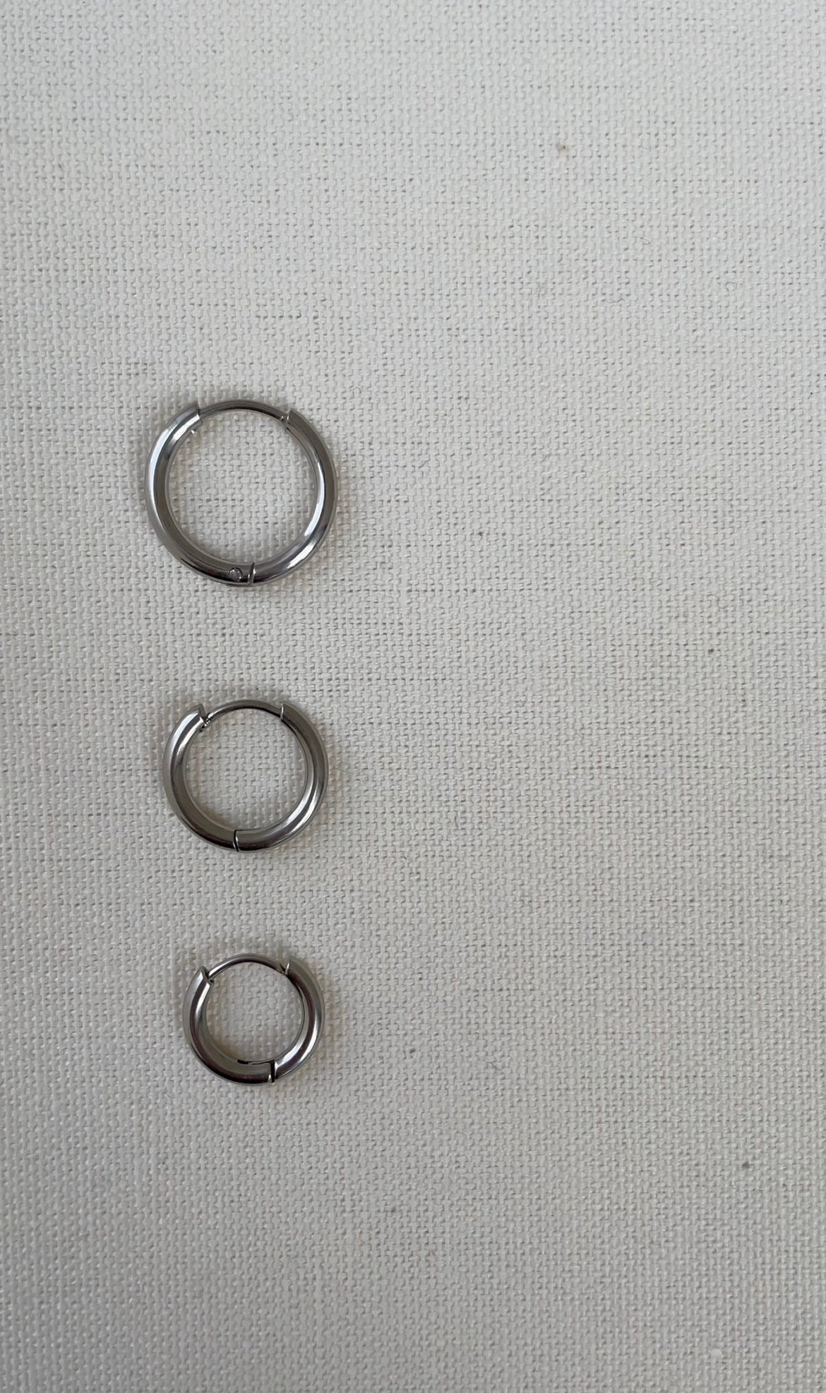 Ohrringe Thin Classic Hoops
