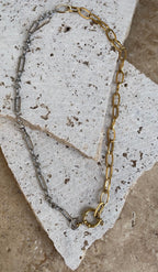 Two-tone necklace