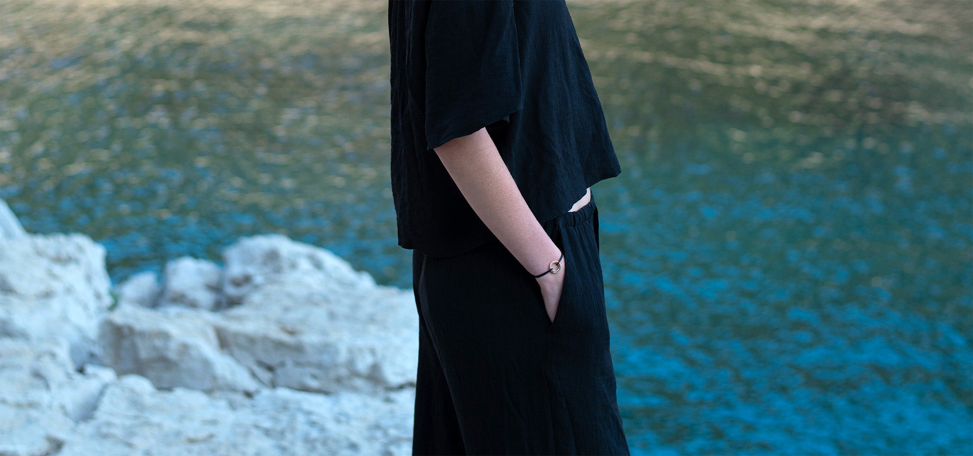 Bracelet Fréquence - Orange Fluo