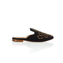 Jacquard mules
