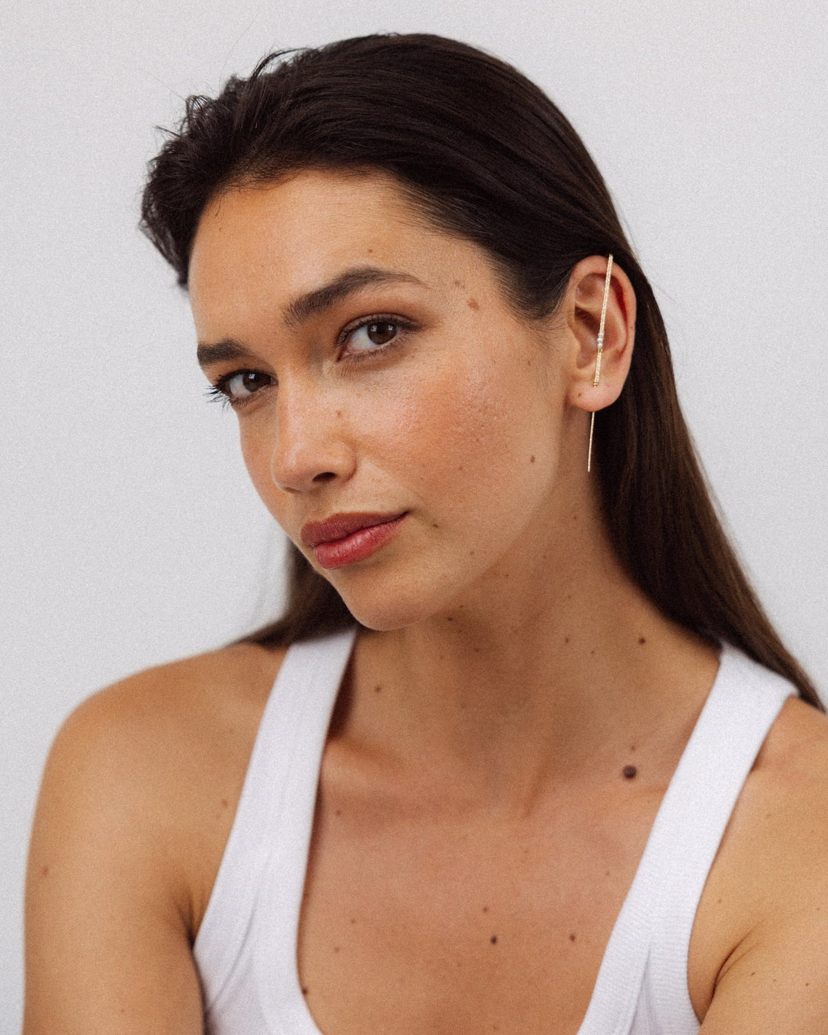 Ear cuff passante - Perla coltivata