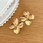 “Flore” steel earrings-Instants-Plaisirs-Instants Plaisirs earrings | Jewelry