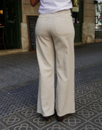 Vaqueros Valeria beige