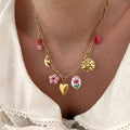 Collier "Valentina" acier-Colliers-Instants Plaisirs • Bijoux-Instants Plaisirs | Bijoux