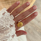 “Azura” steel ring-Rings-Instants Plaisirs • Jewelry-Instants Plaisirs | Jewelry