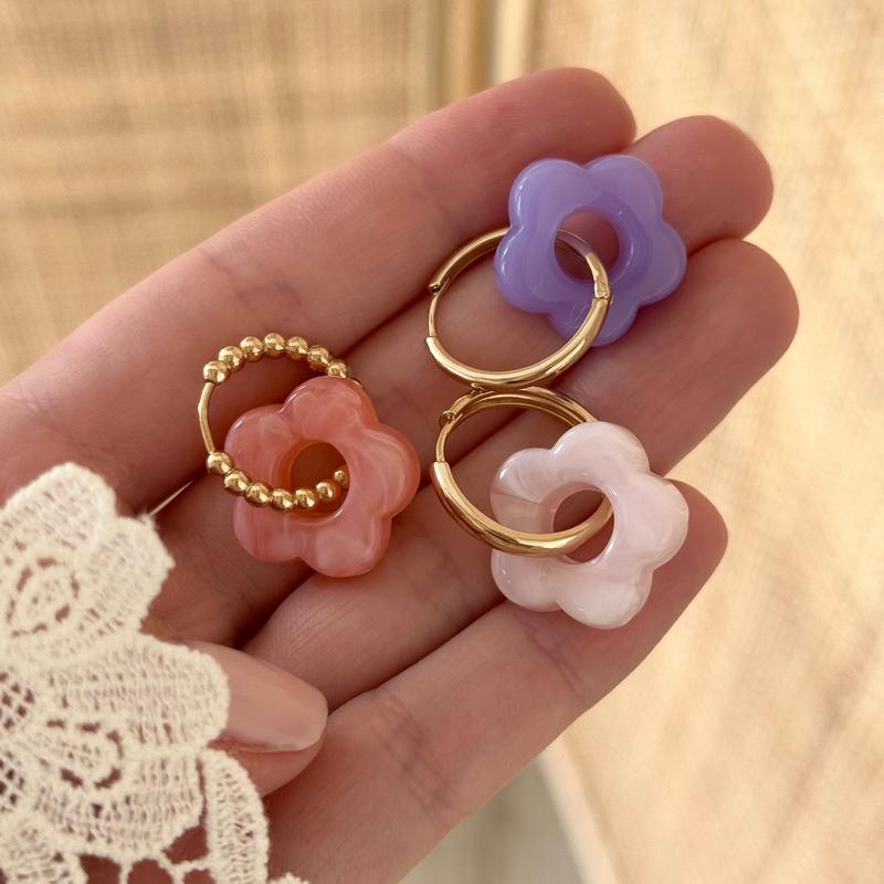 Maxi créoles "Zoé" plaqué or-Boucles d'oreilles-instants-plaisirs-Instants Plaisirs | Bijoux