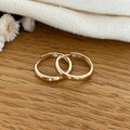 Maxi créoles "Zoé" plaqué or-Boucles d'oreilles-instants-plaisirs-Instants Plaisirs | Bijoux