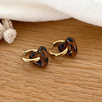 Pendientes Aros Acero Leopardo “Lovo”