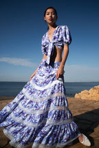 Falda Thea - Viola